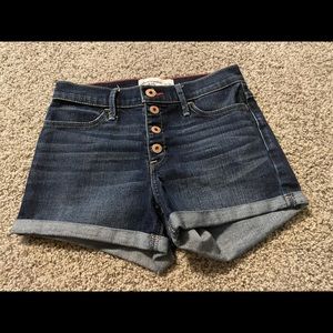 Abercrombie kids denim jean shorts, sz 11/12